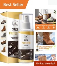 Invisible Suede Protector: Long-Lasting Waterproof Stain Defense - Easy Spray