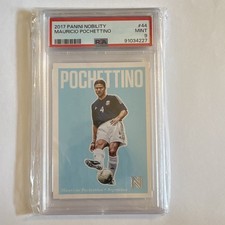 Panini 2017 Nobility Mauricio Pochettino #44 PSA 9 Graded Soccer Card
