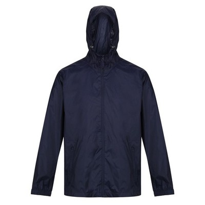 Regatta Pro Packaway navy wasserdichte Herrenjacke mit Kapuze #TRW248