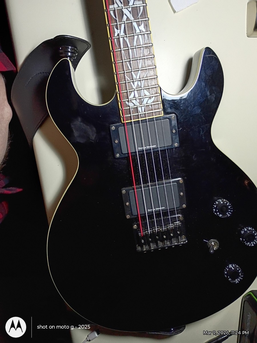 Schecter Devil Elite Diamond Series Electric Guitar 6 String Black