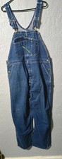 Key Imperial Denim Overalls Bib Carpenter Workwear Blue Jeans W44x30