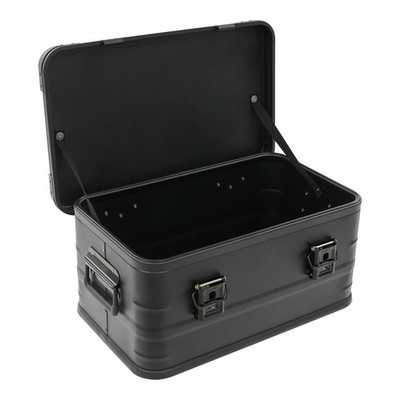 30L Aluminum Storage Box w/ Sponge Pad - 7.93 Gallon Black