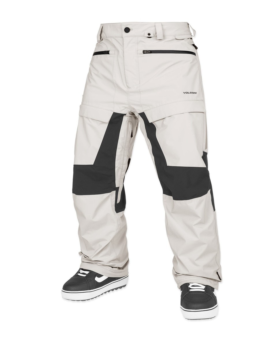 Volcom Rnge Stretch Gore-Tex Men's Snow Pants, Stone, X-Large | eBay