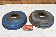 Ford 3000 Gas Tractor Parts Set Of Brake Drums