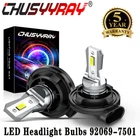 LED Headlight Bulbs 92069-7501 For Polaris ATV SCRAMBLER 500 2X4 - 2001-2002