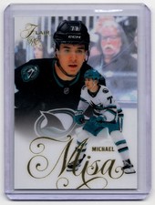2026-27 Upper Deck Flair Hockey Michael Misa Rookie San Jose Sharks #196