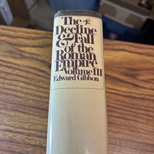 the DECLINE & and FALL of the ROMAN EMPIRE edward gibbon VOLUME III 3 ex-library - Picture 3 of 24