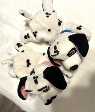 Disney 101 Dalmatians Beanie Bean Bag Plush Lucky and Jewel 8"