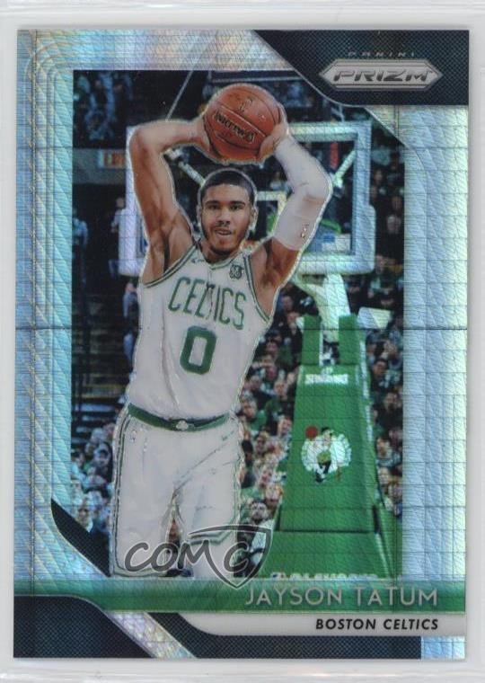 2018-19 Panini Prizm Hyper Prizm Jayson Tatum #118 15ow