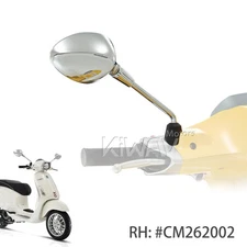 KiWAV Aftermarket Mirror RIGHT HAND fits Sprint 125 4T 3V iGet ABS (16'-17')