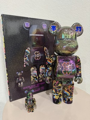 Excalibur 400% 100% Bearbrick (Satoshi Nakamoto) Be@rbrick Exclusive Bit coin