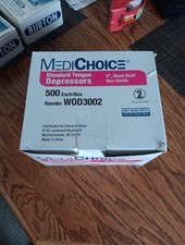 tongue depressors 500