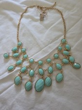 Iman Reversible Women s Necklace Turquoise & ...