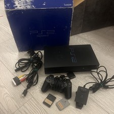 Sony PlayStation 2 PS2 Black Console SCPH-30003