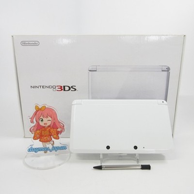 【Ausgezeichnet】Nintendo 3DS Reinweiß Konsole Japanische Edition #ReRe0529/01