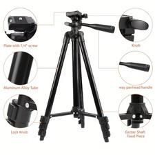 TACKLIFE Lightweight Tripod, Aluminum Travel/Camera/Phone Tripod A - Used Once