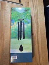 Stylecraft Double Wind Chime, 7 in. Diameter x 46 in. H Harmonic Aluminum Tubes