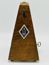 Vintage Wittner Metronome West Germany Mechanical Pyramid Wood Classic Works