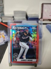 2025 Topps Chrome - 1990 Topps 35 Year Anniversary, James Wood, Refractor, Mlb