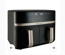 Russell Hobbs Satisfry Dual Basket Air Fryer 9L 3040W Black 27680
