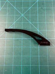 SHOCKTECH drop forward. Matte black anodized. RARE! Old school. Vintage.