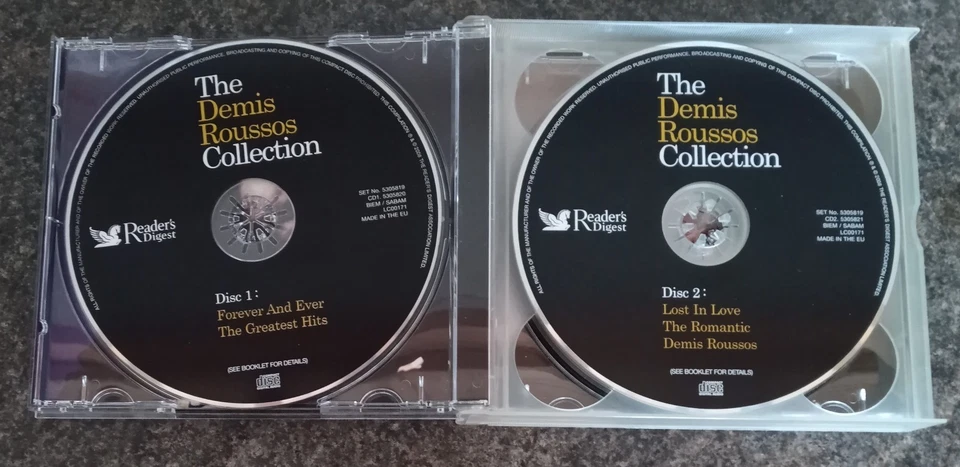 THE DEMIS ROUSSOS COLLECTION - READER'S DIGEST 2008 4CD BOX SET  - Image 3 of 4