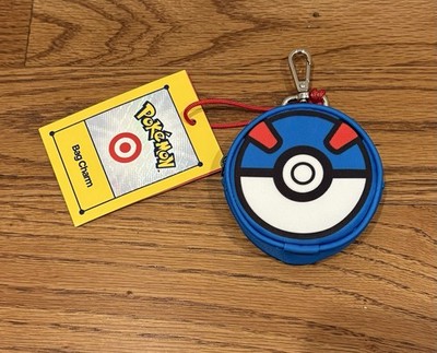 Target x Pokemon Bag Charm GREAT BALL Brand New Hard To Find