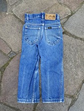 Vintage 80  s Lee Riders Denim Jeans Size Kids 5 USA Made
