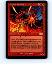 Crater Hellion #179 Rare Urza's Saga MTG NP Near Mint or Better