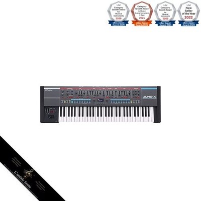 Roland JUNO-X Synthesizer: 61 Tasten eingebaute Stereolautsprecher satter Kla...