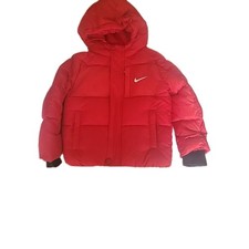 Nike Red Puffer Coat Boys 3T New with Tags convertible 2 pocket