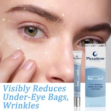 Plexaderm Rapid Reduction Eye Serum - Visibly Reduces Under-Eye Bags, Wrinkles-