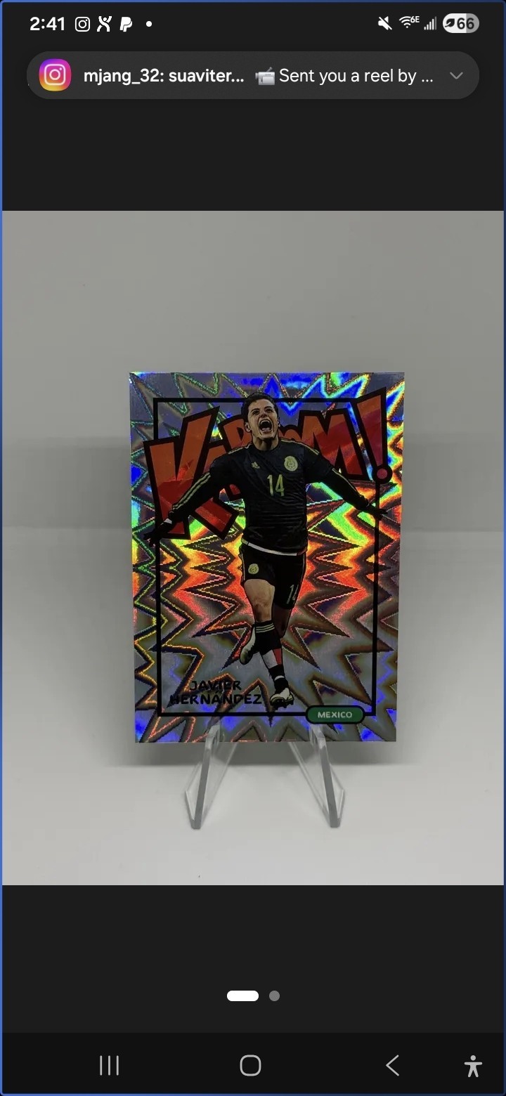 2017-18 Panini Select Javier Hernandez Chicharito Kaboom! Mexico