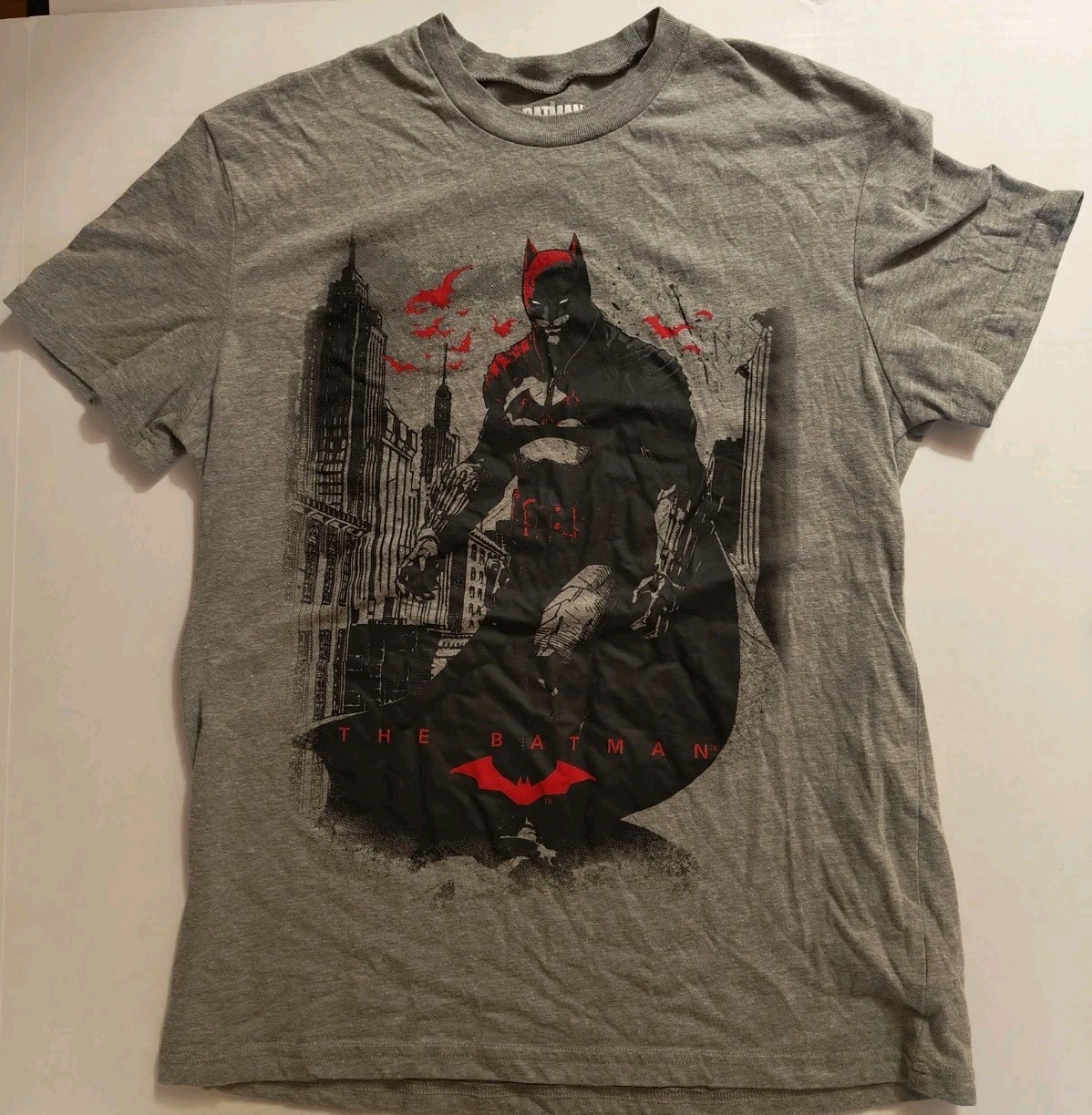 ALTRA T Shirt Uomo Brevemente Dichiarata The Batman Logo Grafico (M)