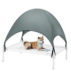 Elevated Outdoor Dog Bed Canopy, Replacement Tent for Pet Camping Pet Cot Tent