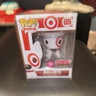 Funko Pop! Ad Icons Bullseye Flocked Target Exclusive #05 Vinyl Figure