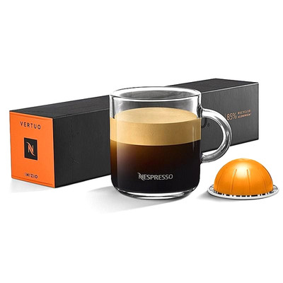 Nespresso Vertuo Inizio Coffee Pods (60 Capsules)Gran Lungo 5 oz Floral & Cereal