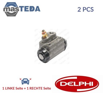 LW37523 RADBREMSZYLINDER TROMMELBREMSE HINTEN DELPHI 2PCS NEU OE QUALITÄT