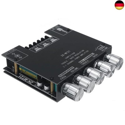 Audio Amplifier Module ZK-MT21 2.1 Channel Bluetooth Digital Power Amplifier Boa