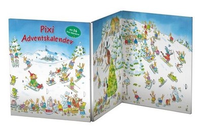 Pixi Adventskalender als Leporello Mit 24 Pixi-Büchern