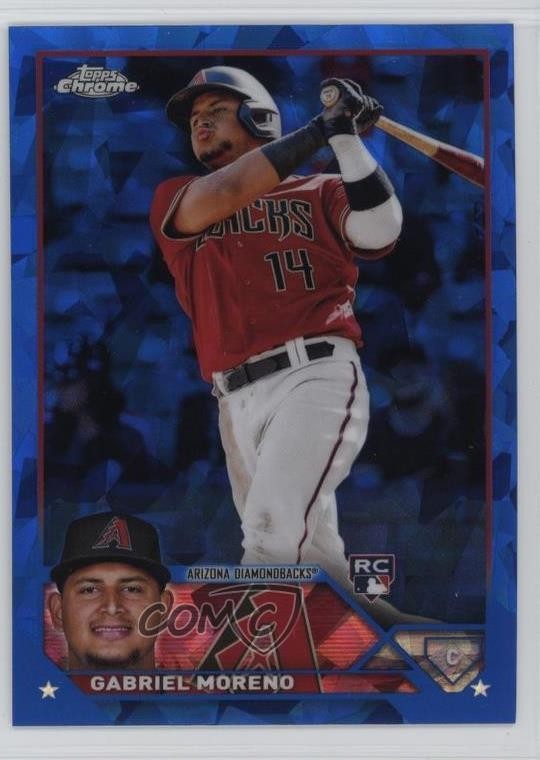 2023 Topps Chrome Update Sapphire Edition Gabriel Moreno #USCS161 11oh