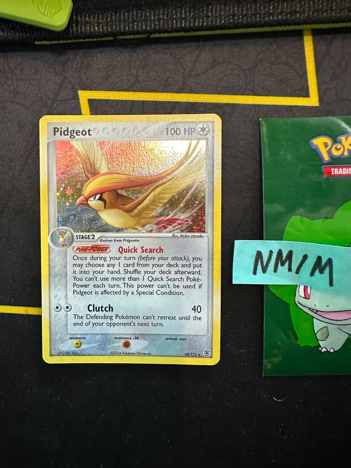 Pokemon Card Pidgeot EX FireRed & LeafGreen Holo Rare 10/112 174 💎NM💎