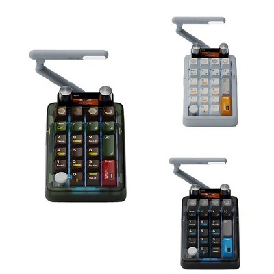KEYSME Numpad Mechanical Keyboard KeysMe Linear Switche DyeSub PBT Keypad