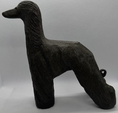 Vintage 1976 R. Reese Afghan Hound Bronze Sculpture Limited Edition 3/50 Rare