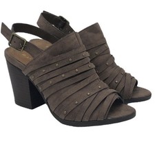 Rampage Poloma Women’s Brown Studded Gladiator Sandals Size 7