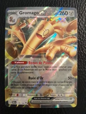 Carte Pokémon : Gromago Ex Ultra Rare 2023 Faille Paradoxe 139/182 (port groupé) - Photo 1/2