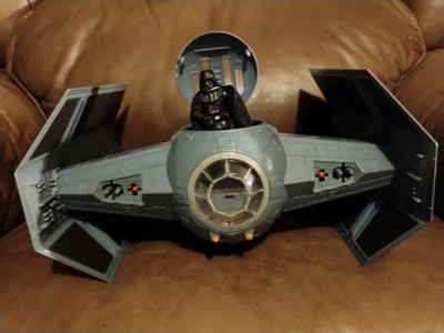 Star Wars Power Of The Force Vehicle, Darth Vader'sTie Fighter. 