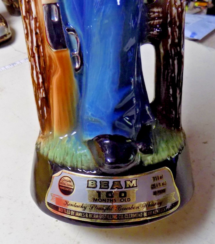 Jim Beam Collectible Decanter Empty Cowboy 1979 Convention