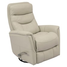Ivory Recliner Nursery Glider   Elegant Boucle Chairs for Comfort