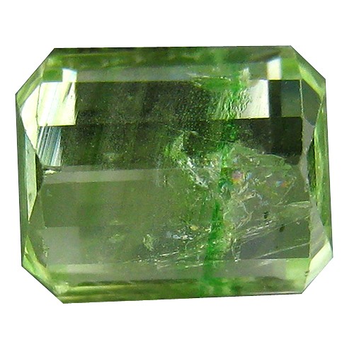 2.08Ct UNHEATED BI COLOR TSAVORITE GARNET GEMSTONE FROM TANZANIA - Picture 2 of 6